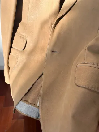 Chaqueta Piel Brunello Cucinelli T.50