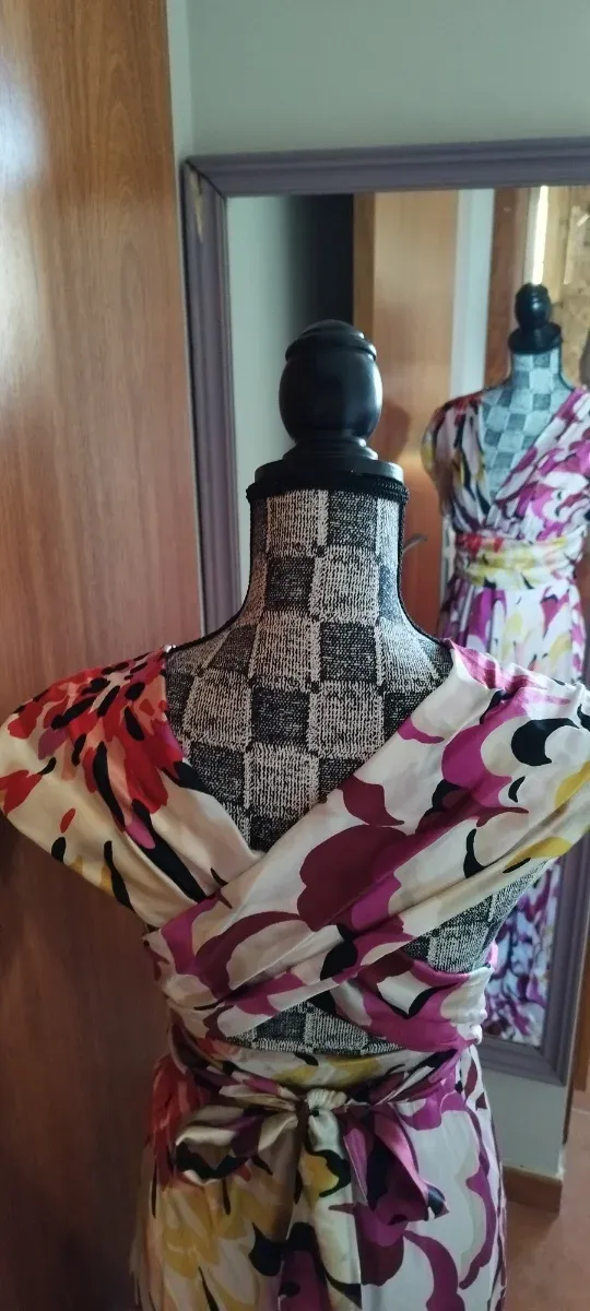 Vestido multiposición estampado floral