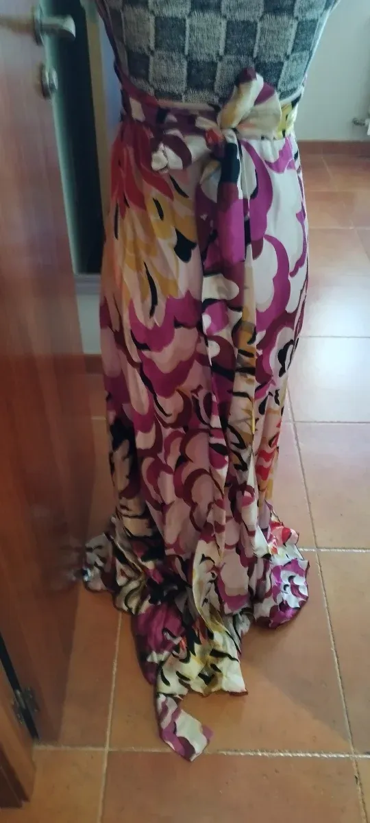 Vestido multiposición estampado floral