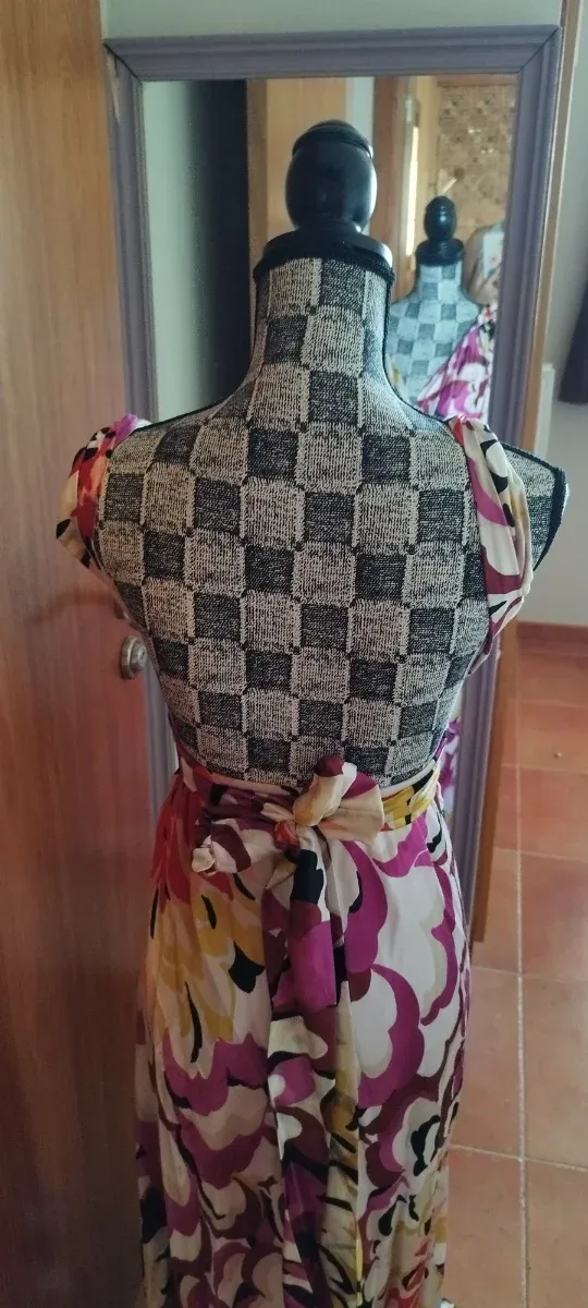 Vestido multiposición estampado floral