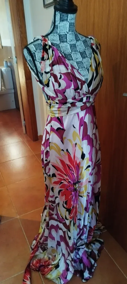 Vestido multiposición estampado floral