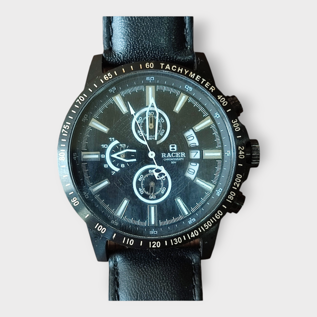 Reloj de pulsera negro para hombre