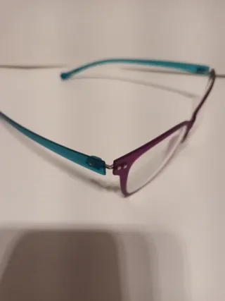 Montura gafas graduar Green morado/turquesa