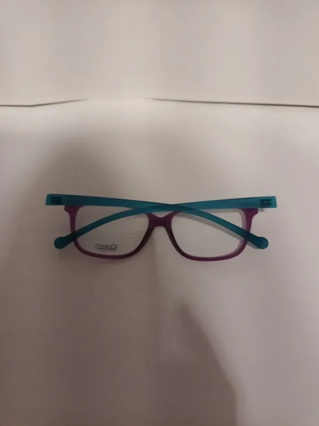 Montura gafas graduar Green morado/turquesa