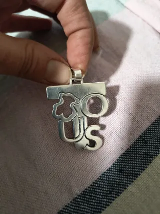 Colgante Tous Oso Plata