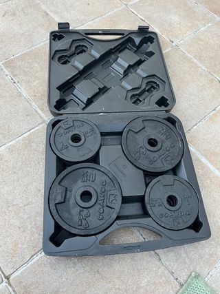 Kit Mancuernas 20kg Musculación Decathlon