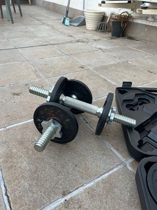 Kit Mancuernas 20kg Musculación Decathlon