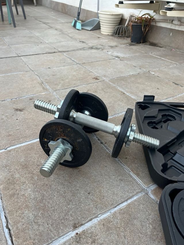 Kit Mancuernas 20kg Musculación Decathlon