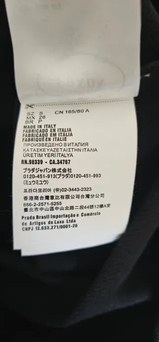 Sudadera Prada Negra con Capucha