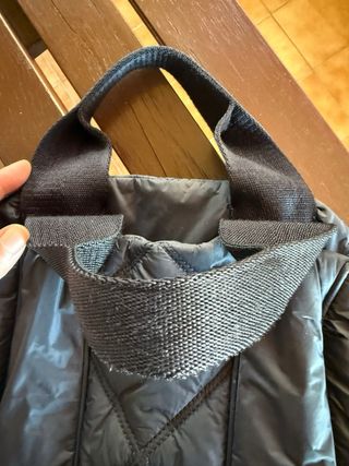 Bolso Bimba y Lola Negro con Correa Naranja