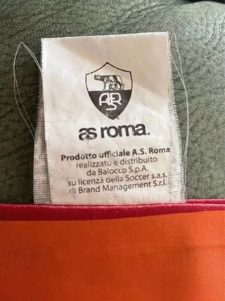 Sciarpa A.S. Roma Arancione e Rossa