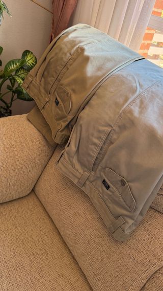 Lote 2 Pantalones Dockers Beige
