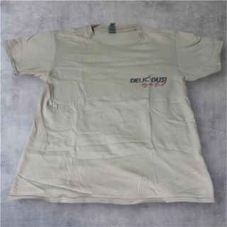 Camiseta beige manga corta