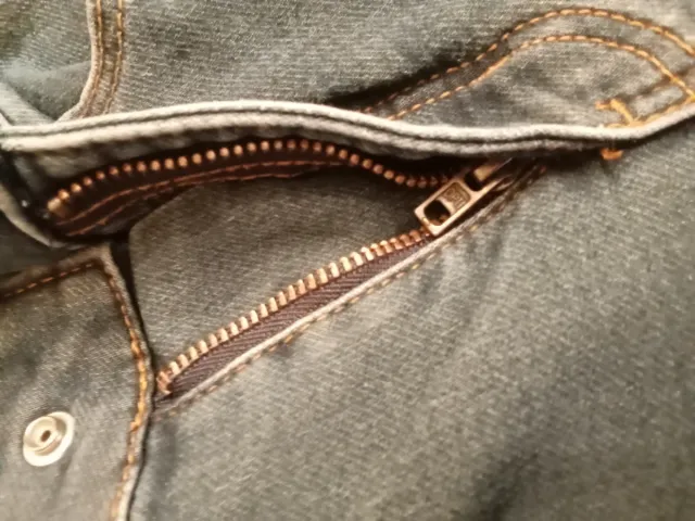 Pantalones vaqueros hombre azul/gris