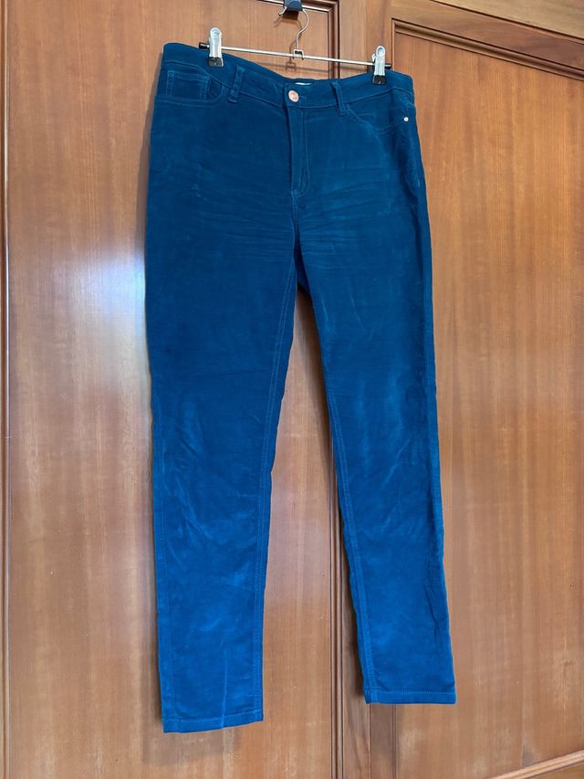 Pantalón verde petróleo T44