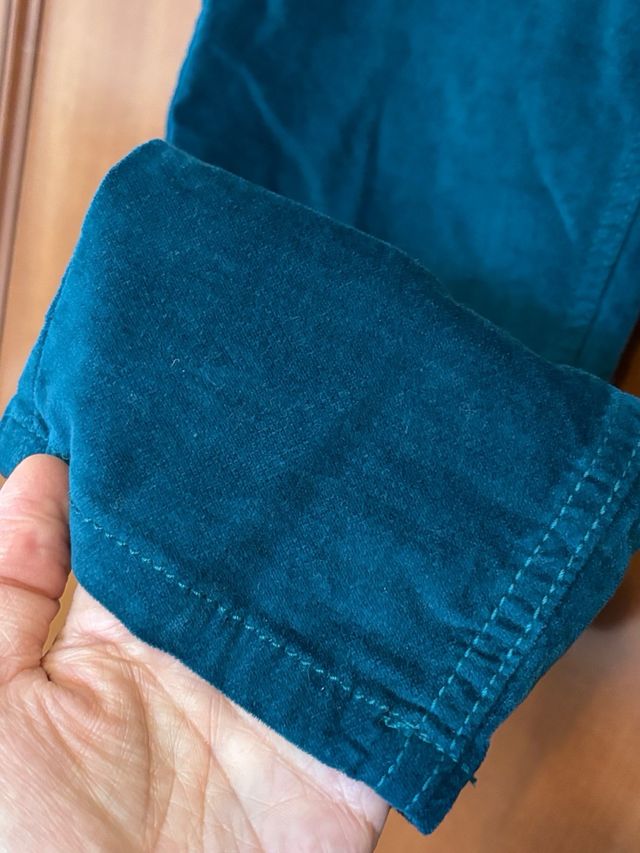 Pantalón verde petróleo T44