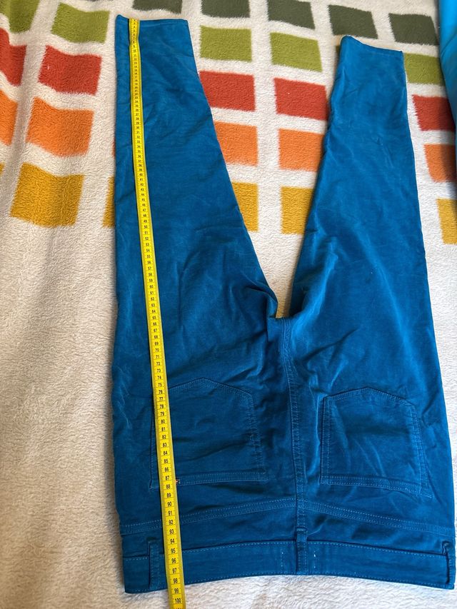 Pantalón verde petróleo T44