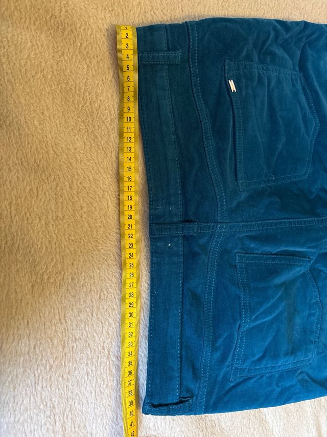 Pantalón verde petróleo T44