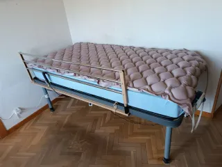Cama articulada con mando