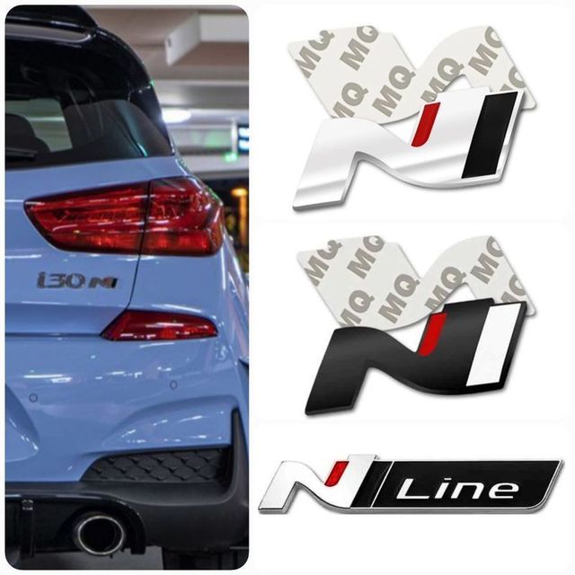 Emblema N o Nline hyundai trasero
