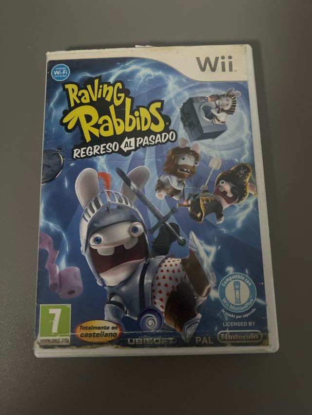 Wii Raving Rabbids Regreso al Pasado