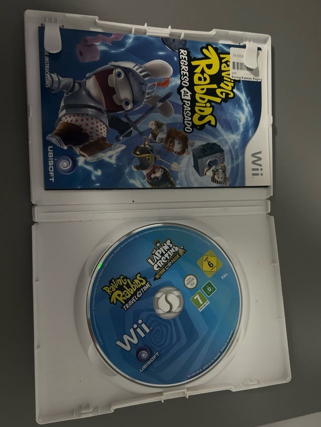 Wii Raving Rabbids Regreso al Pasado