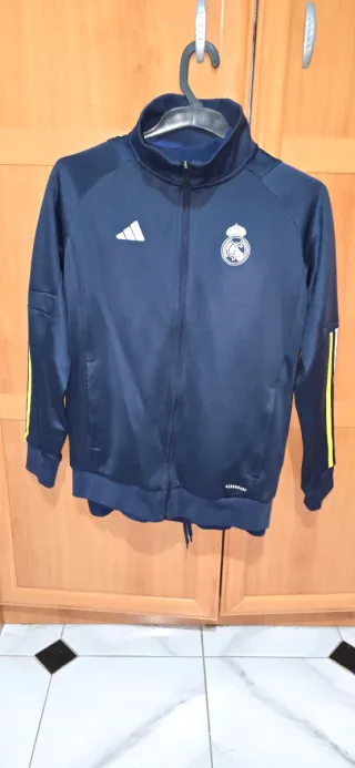 Chándal Real Madrid Adidas 23-24 Azul Amarillo