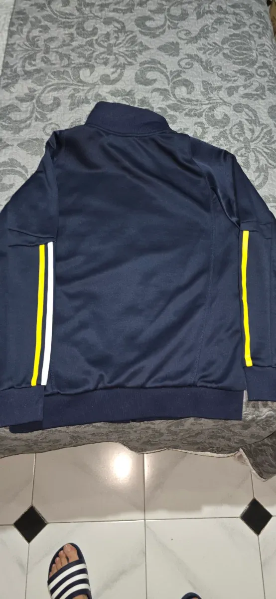 Chándal Real Madrid Adidas 23-24 Azul Amarillo