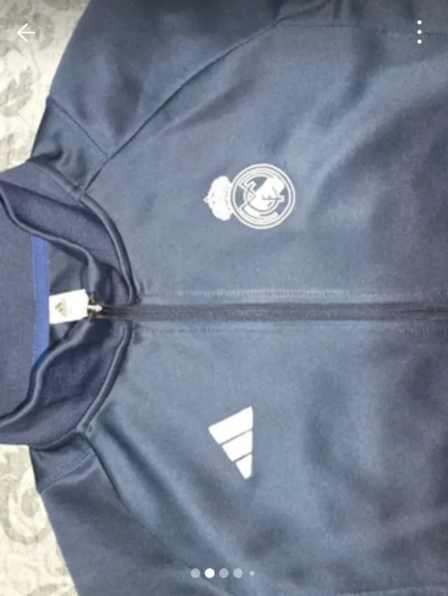 Chándal Real Madrid Adidas 23-24 Azul Amarillo