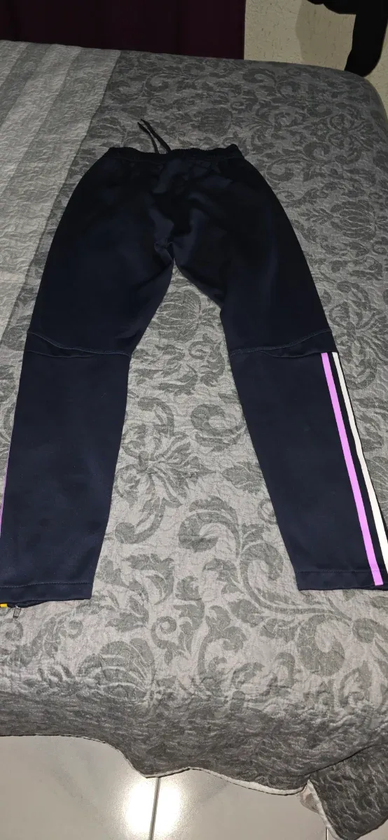 Chándal Real Madrid Adidas 23-24 Azul Amarillo