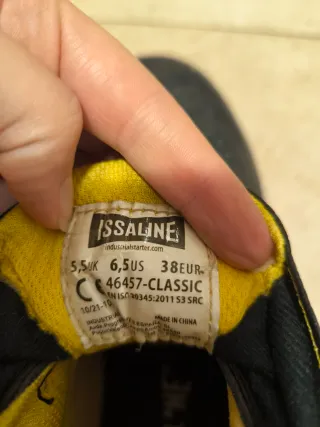 Botas de seguridad JSAURINE Talla 38