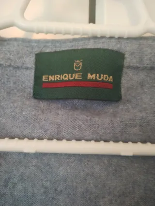 Chaleco de punto azul claro con bolsillos TallaXL