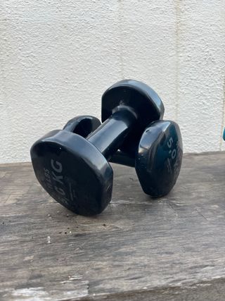 Mancuernas 5 kg Decathlon (2 unidades)