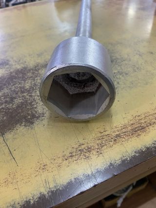 Llave acodada 2 bocas Palmera 50mm