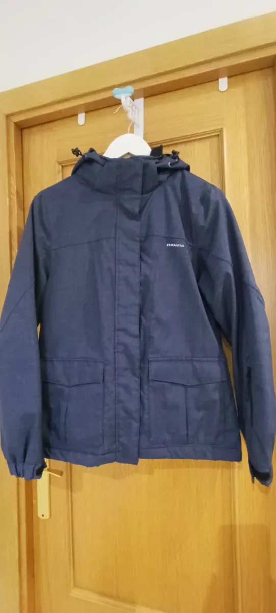 Chaqueta azul para nieve/senderismo