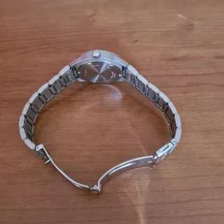 Orologio donna Seiko vintage argento e bianco