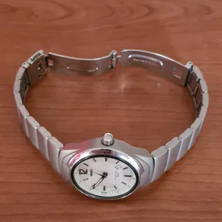 Orologio donna Seiko vintage argento e bianco