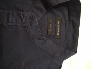 Camicia uomo Sorbino blu scuro stretch