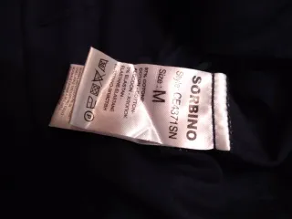 Camicia uomo Sorbino blu scuro stretch