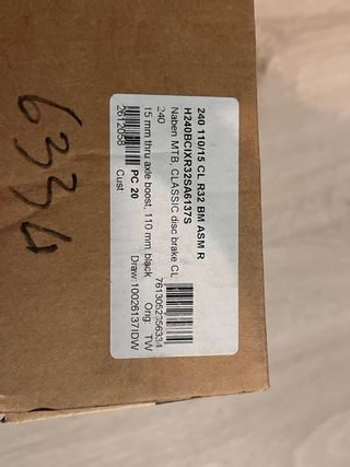 Buje DTSwiss 240 Boost 32H Delantero