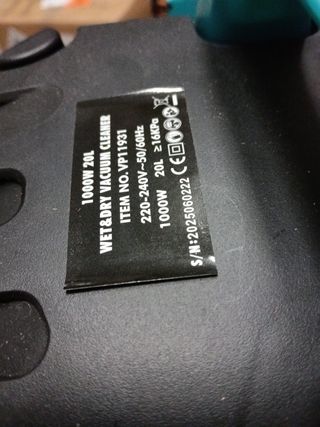 Levigatrice orbitale 800W + Aspirapolvere 1000W