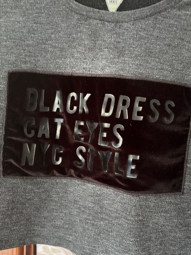 Camiseta IKKS gris oscura Talla S