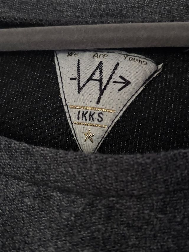 Camiseta IKKS gris oscura Talla S