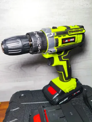 Taladro percutor + 2 baterías