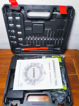 Taladro percutor + 2 baterías