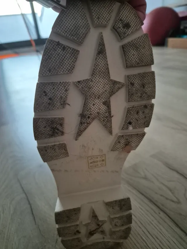 Stivali alti beige T38