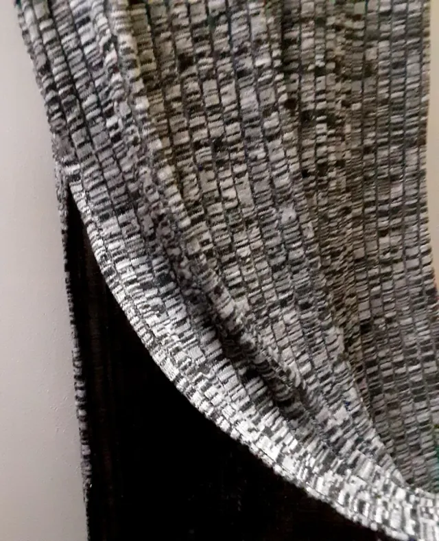 Vestito Mango Nero/Grigio Taglia M