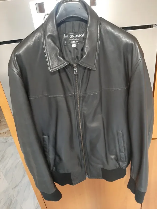 Giubbotto BUONOMO COLLECTION nero taglia 52