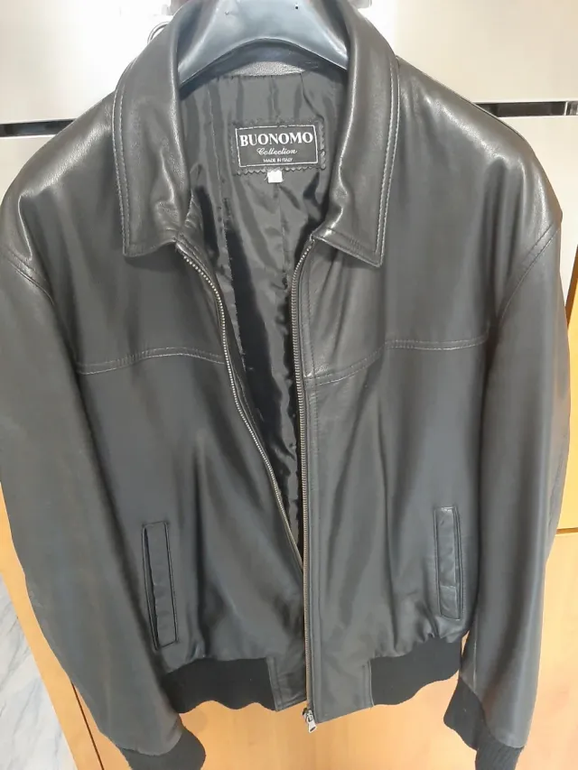 Giubbotto BUONOMO COLLECTION nero taglia 52