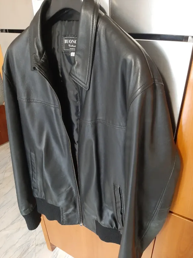 Giubbotto BUONOMO COLLECTION nero taglia 52